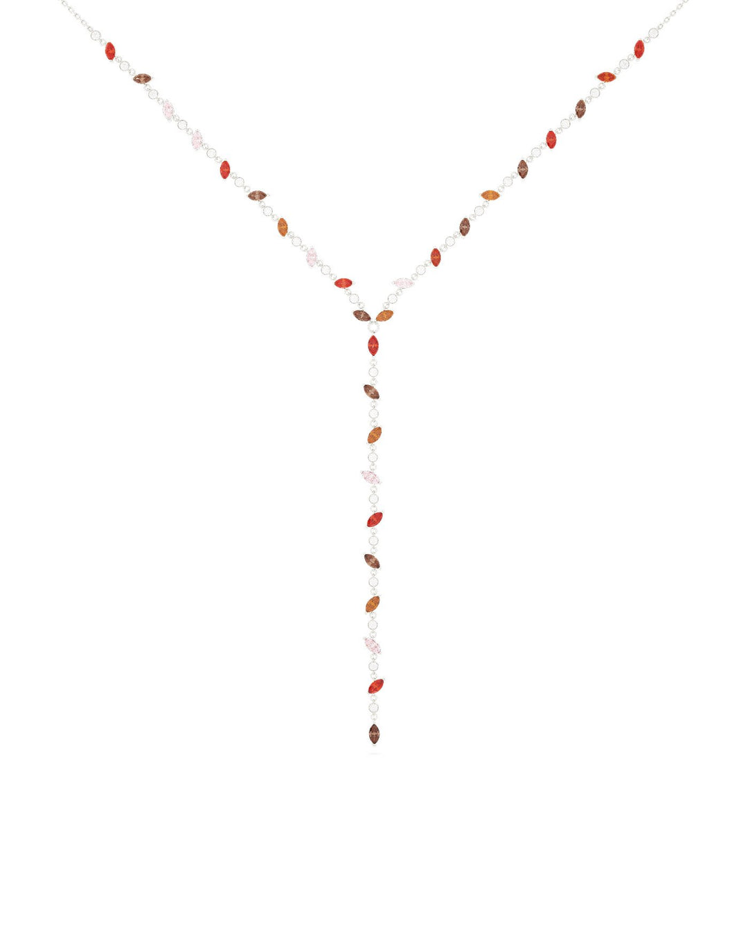 collana foliage argento