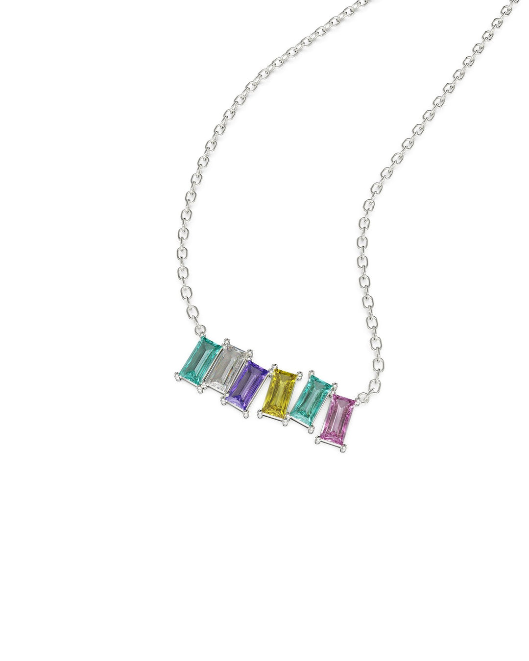 collana heavenly argento laterale