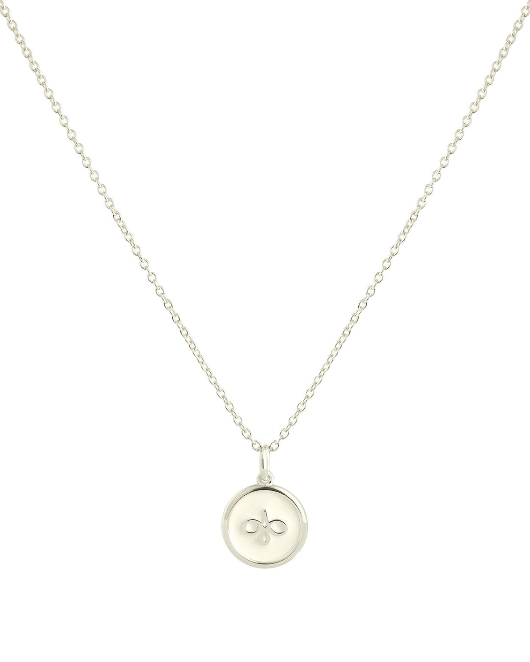 collana logo argento