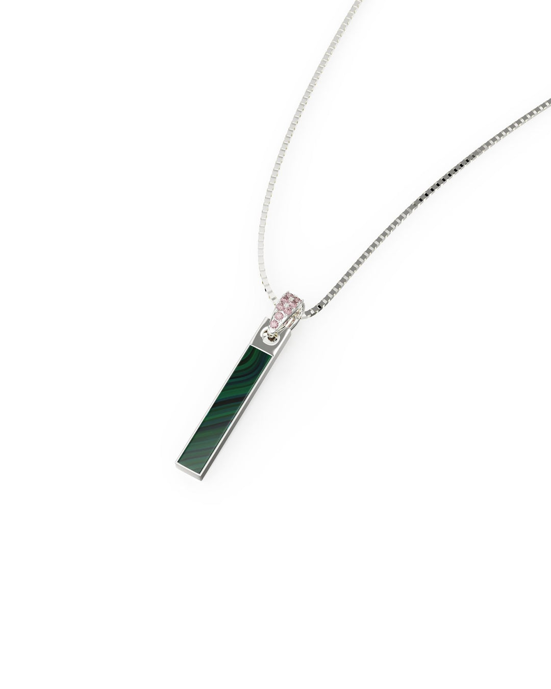 collana oasis argento laterale