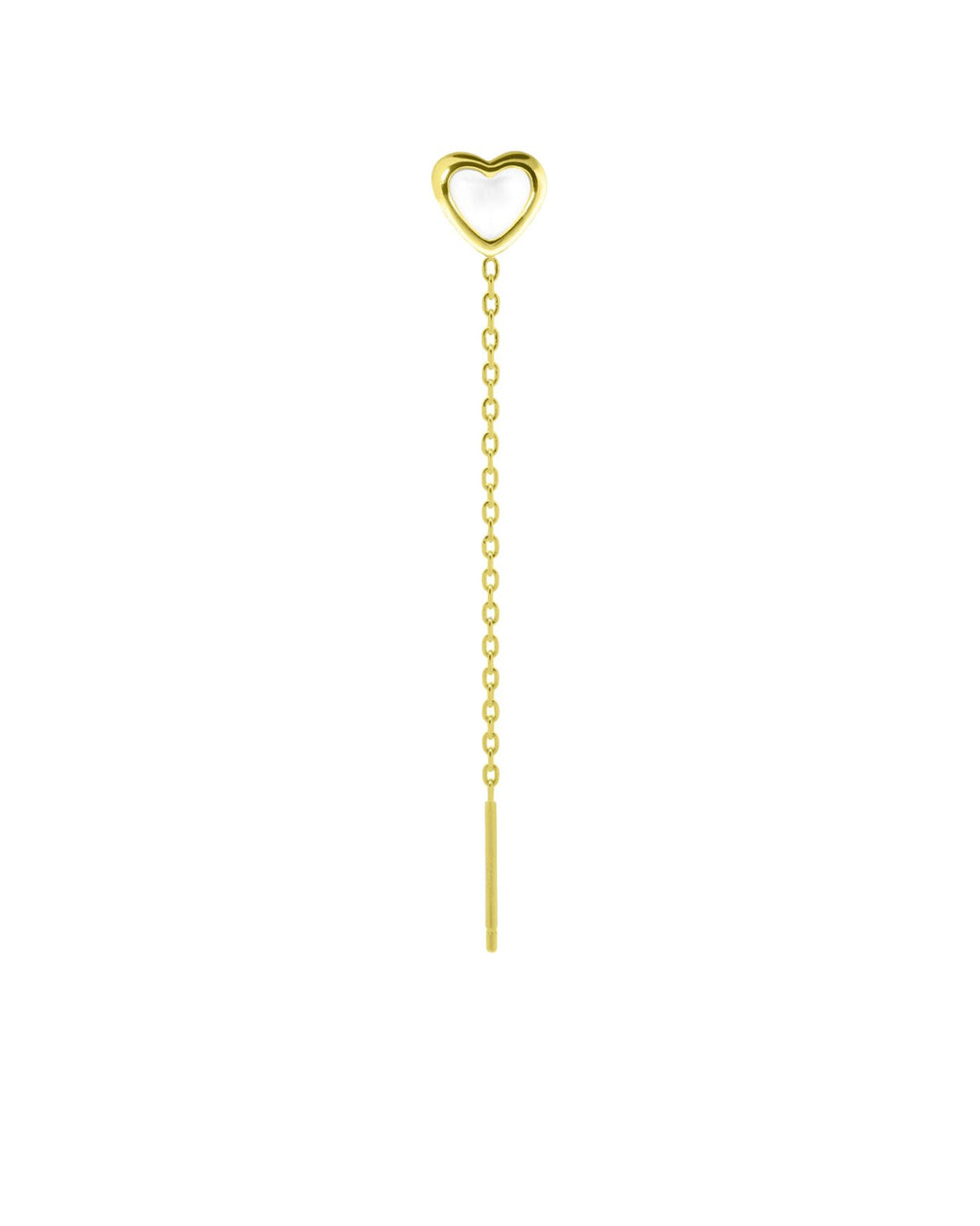 lovli cuore madreperla placcato oro