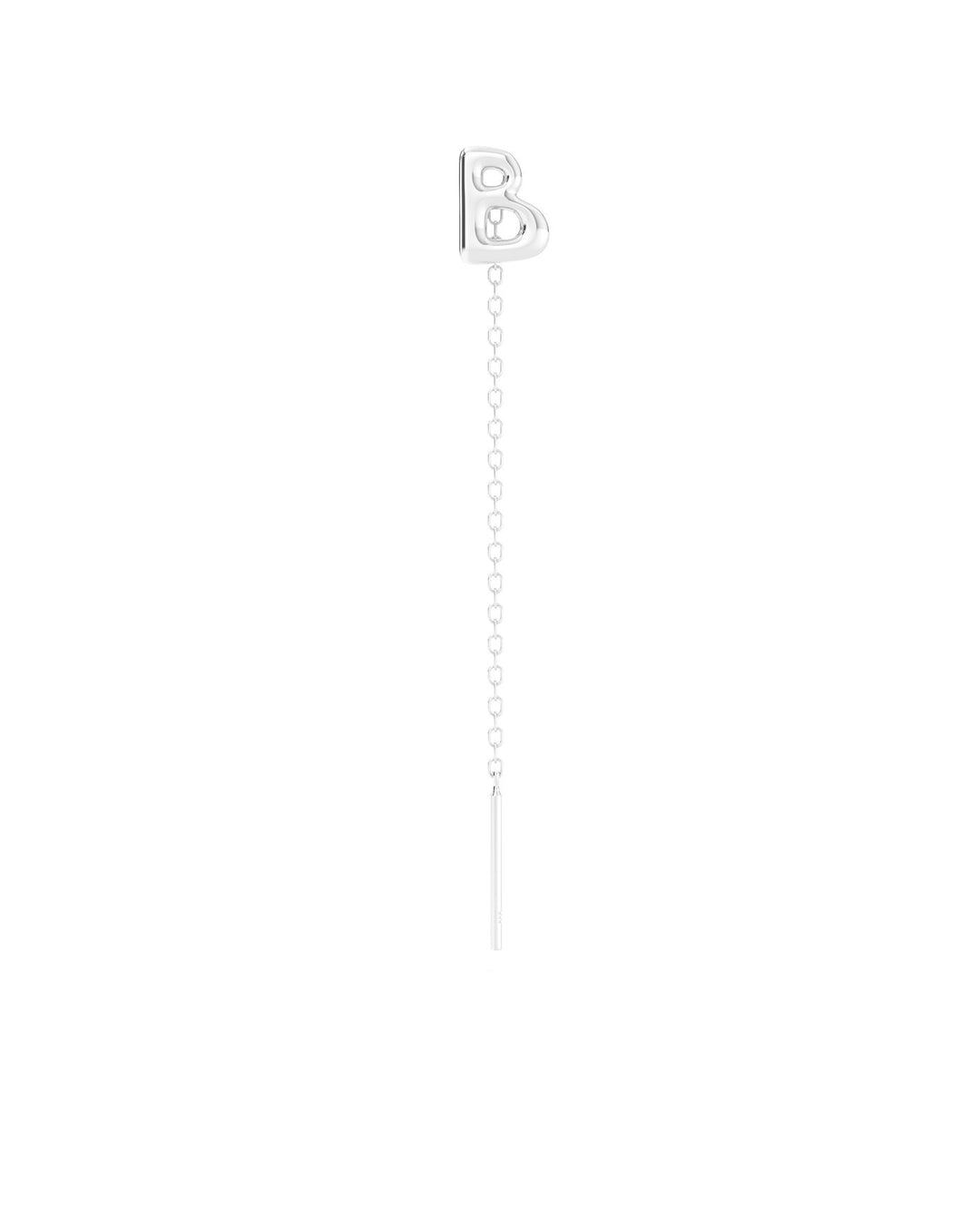 lovli letterina b argento frontale