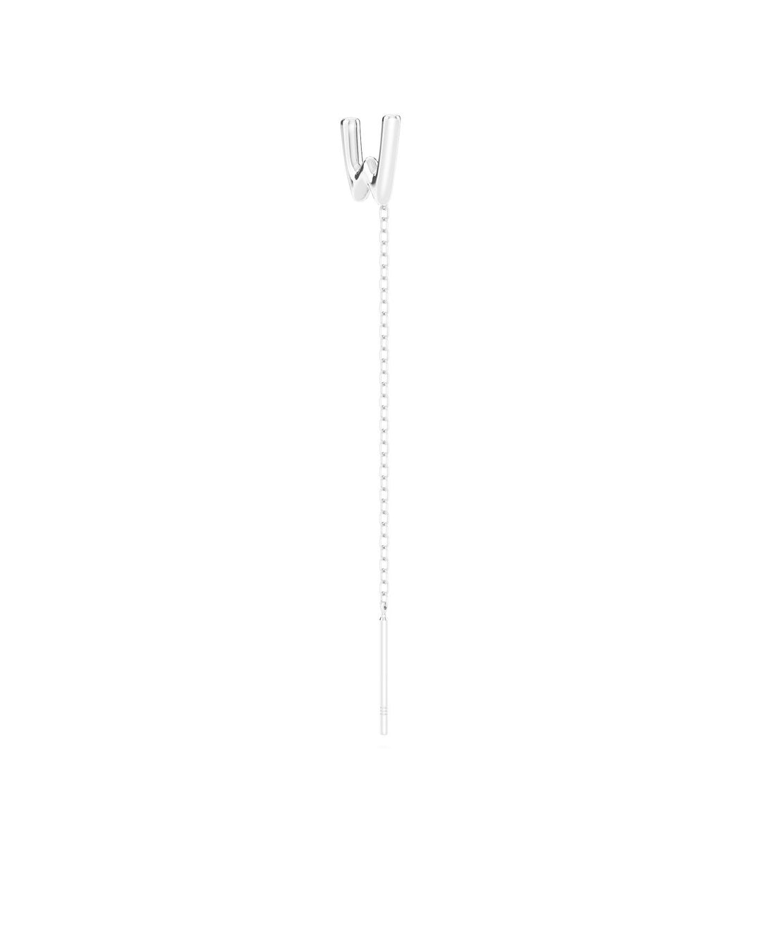 lovli letterina w argento laterale