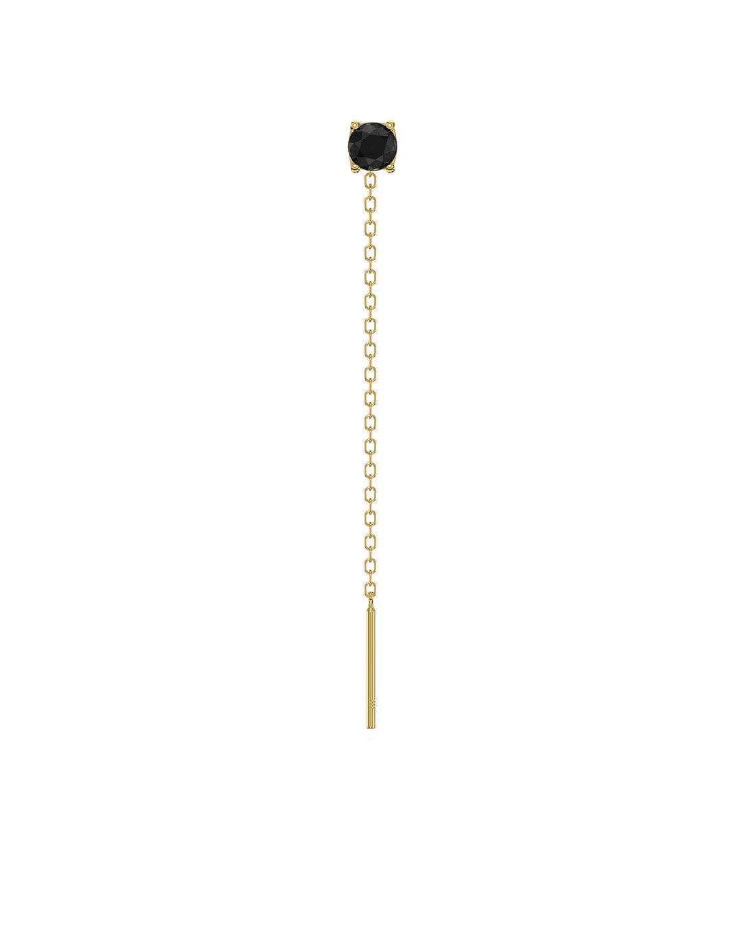lovli luce nero placcato oro frontale