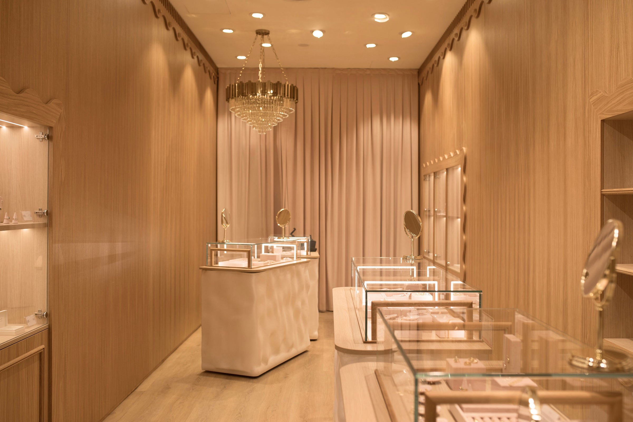 foto interni negozio Amabile a Milano 