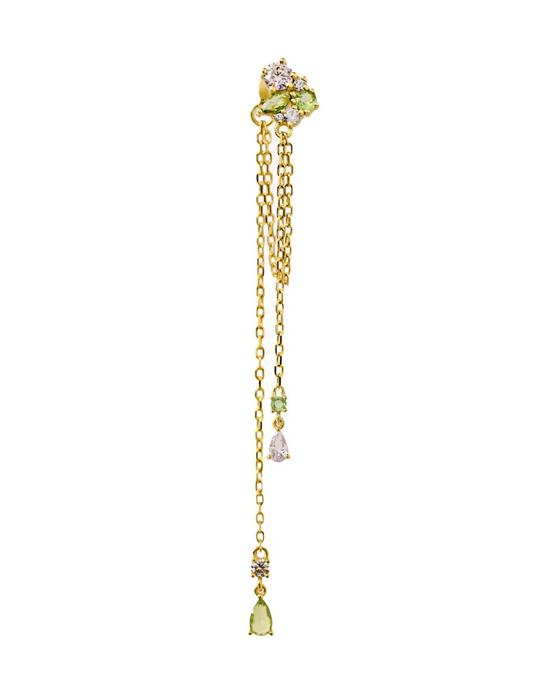 Orecchino Pendente Bond in Ottone