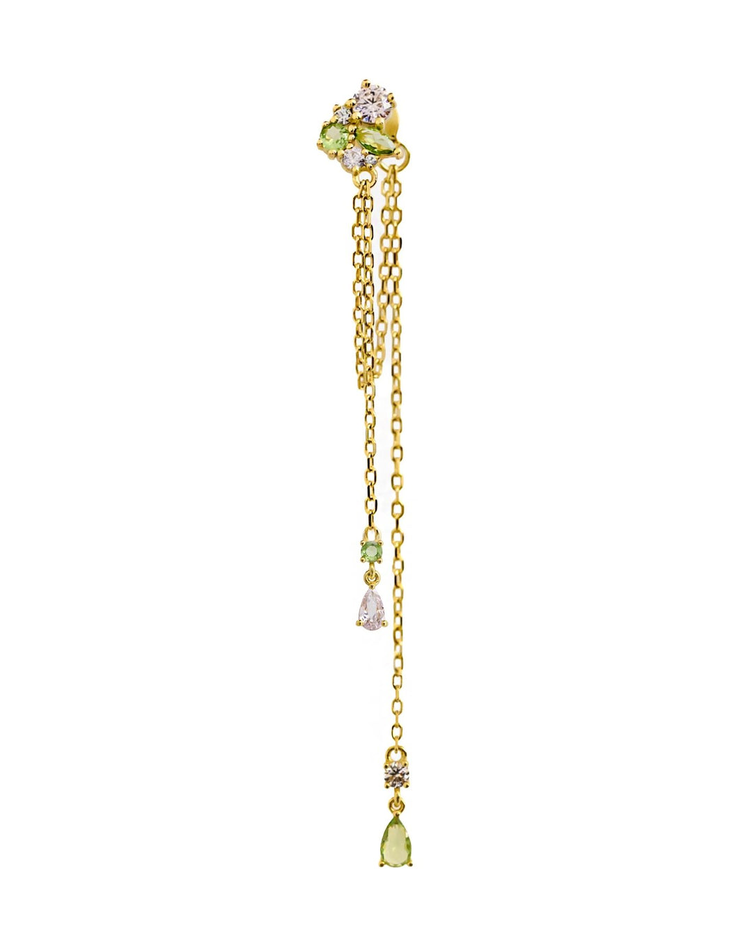 Orecchino Pendente Bond in Ottone