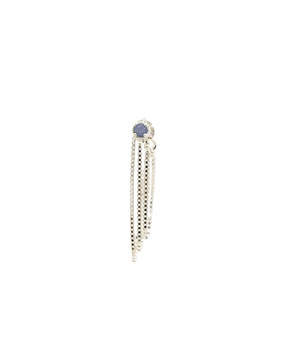 Orecchino Pendente Bond in Ottone con Tre Catene