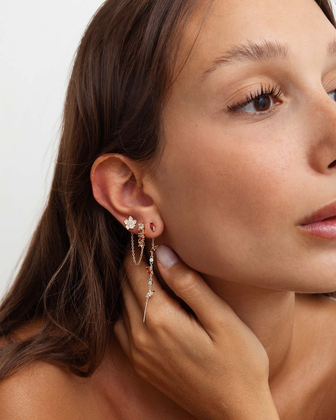 set autumn argento indossato