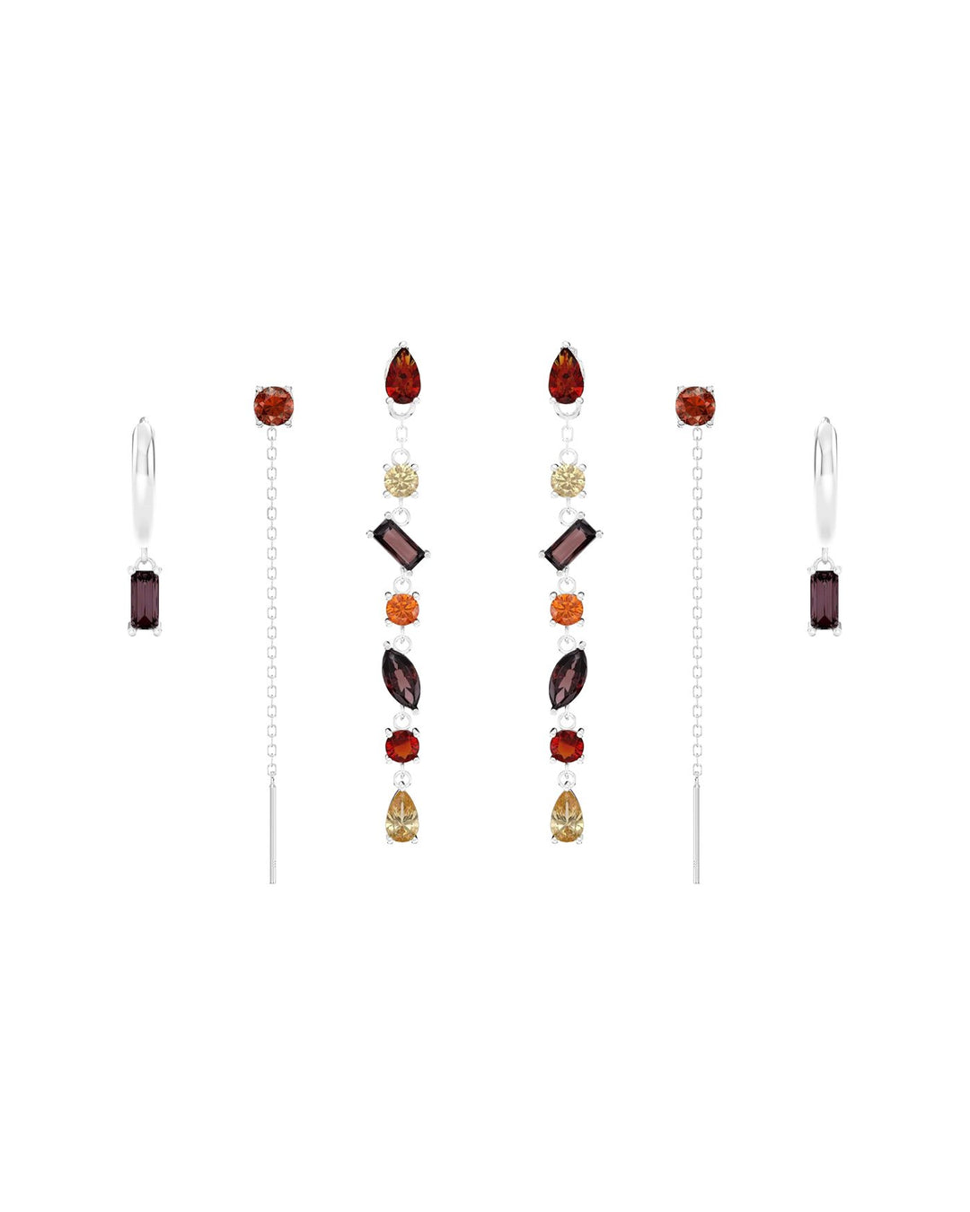 set sei orecchini stagione armocromatica autunno