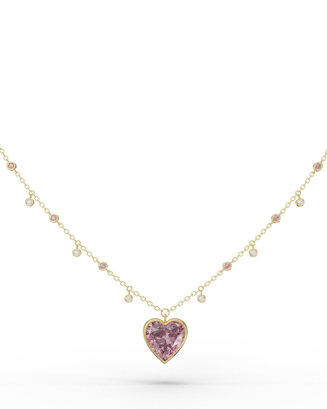 collana heartly placcata oro nel set heartly