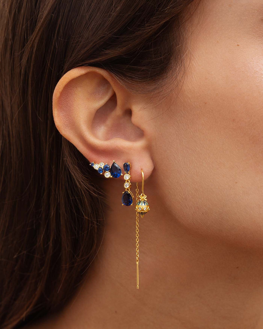 close up indossato set joy oro