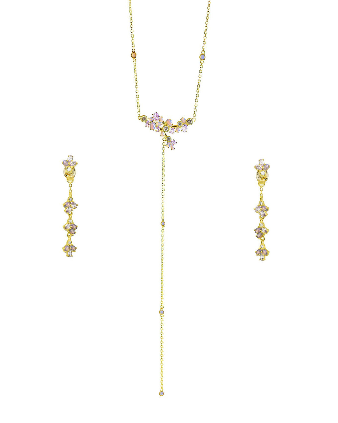 set lavanda oro