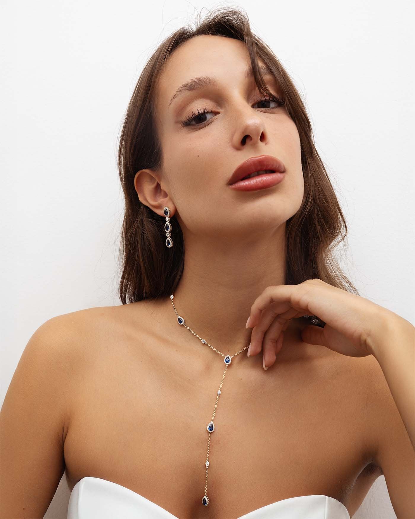 Orecchini Con Perline Blu E Azzurre - Gioielli - Orecchini - Di Or - Foto 11