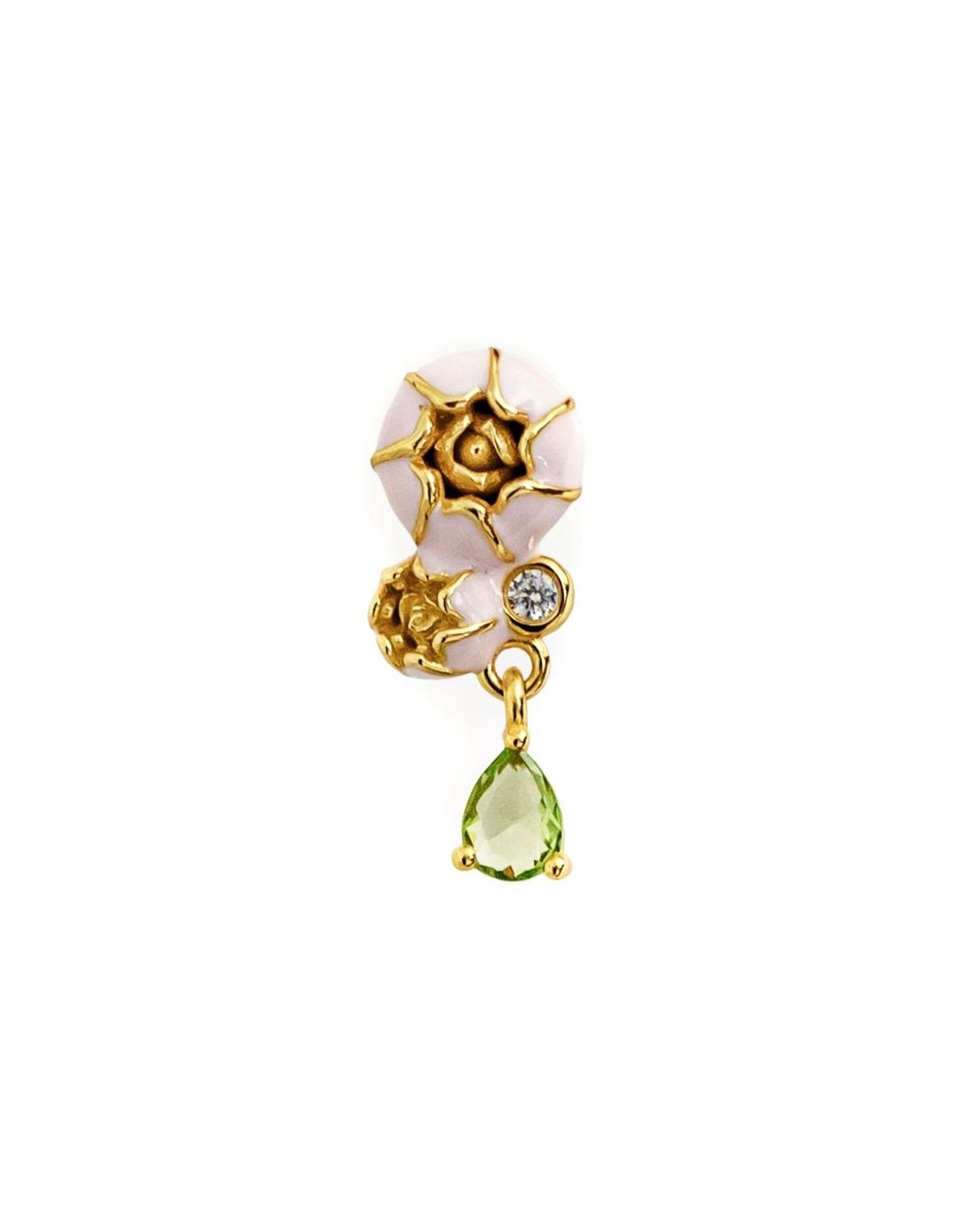 orecchino set peonia