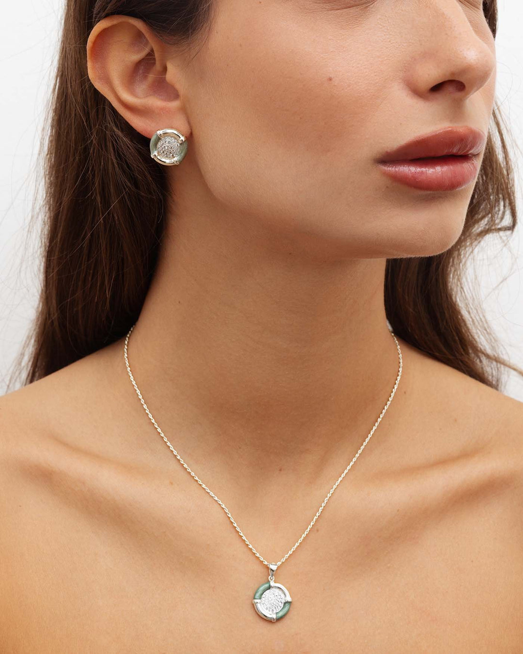 close up indossato set retro