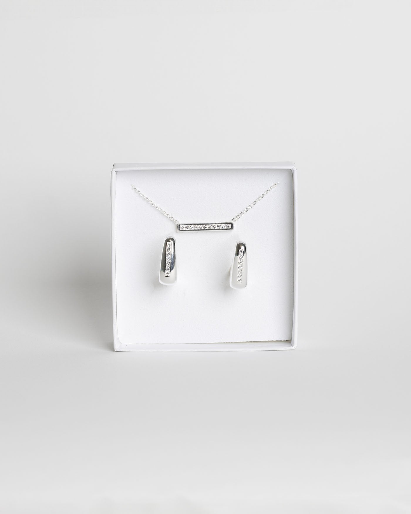 Set collana e orecchini - Argento sterling 925 Argento