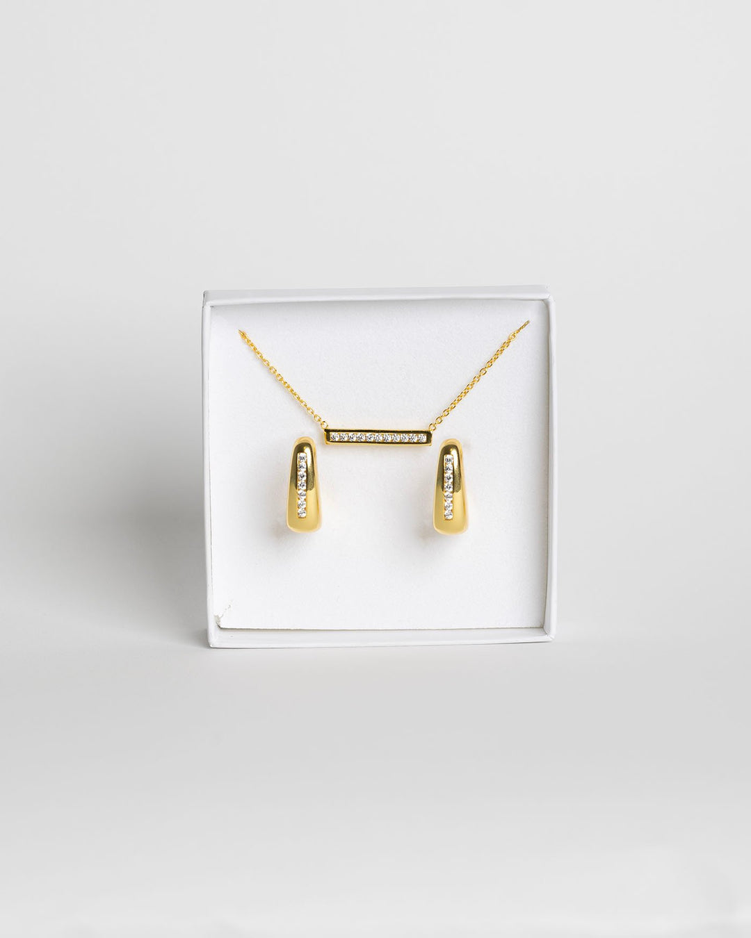 set square placcato oro