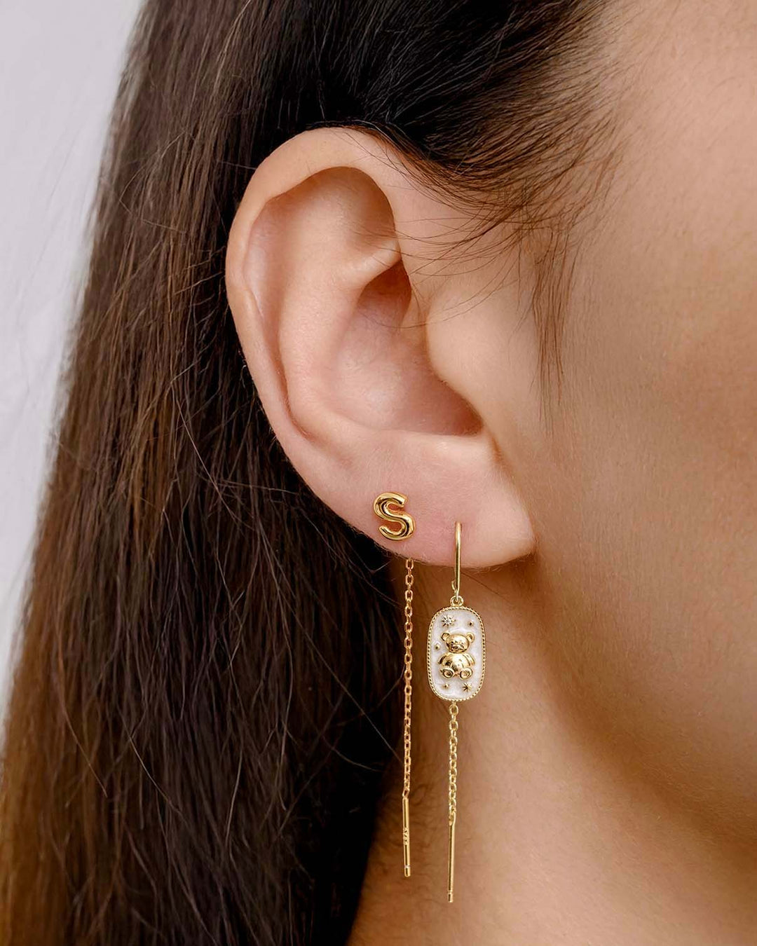 close up indossato set teddy