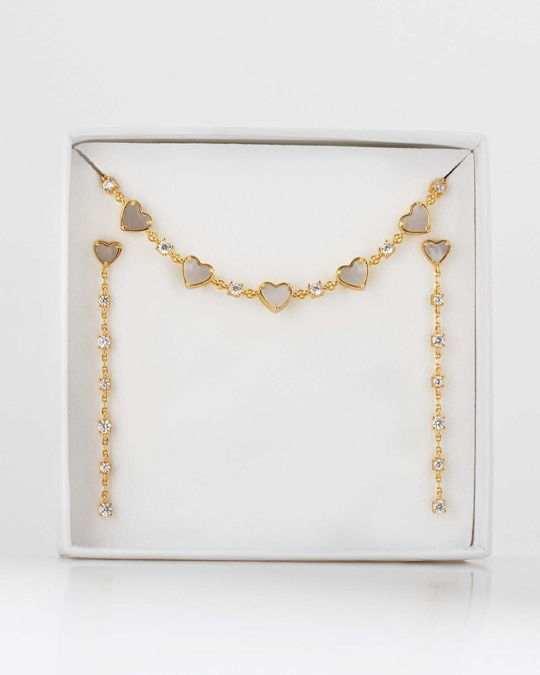 set treasure placcato oro