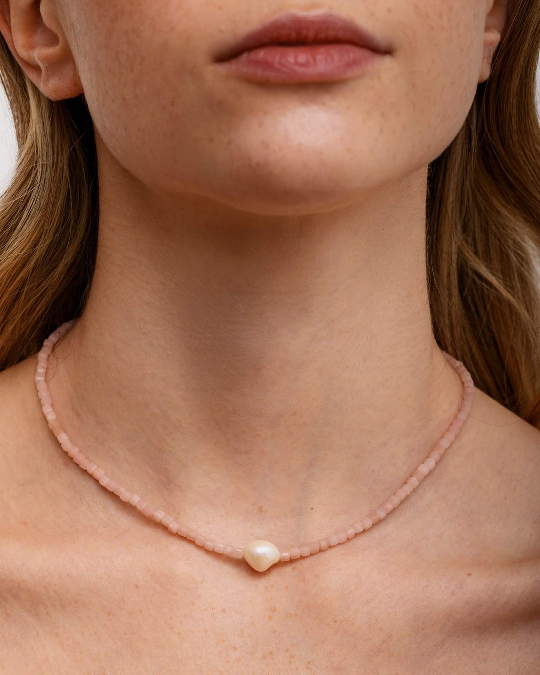 close up indossato choker del set valentine argento