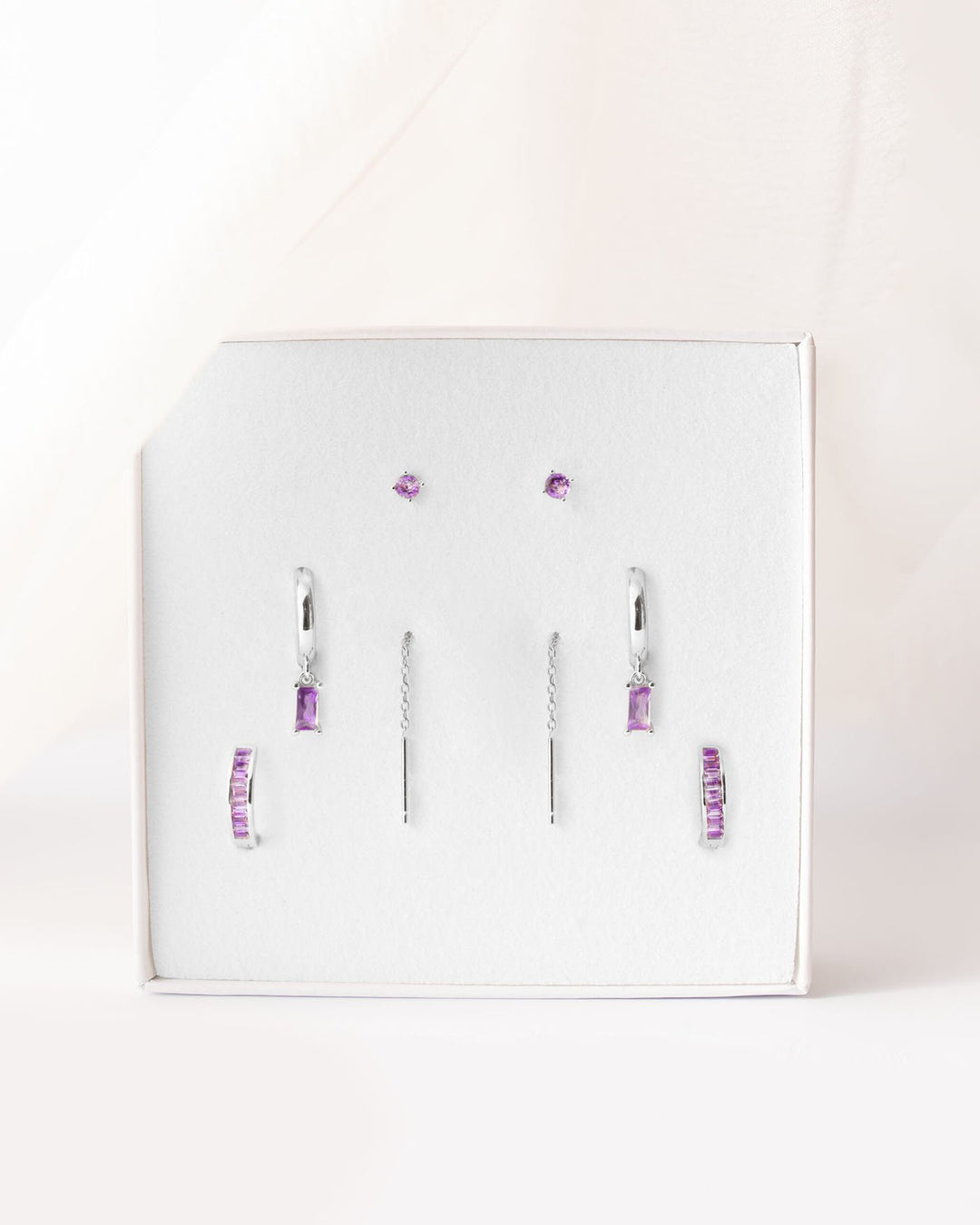 set viola argento