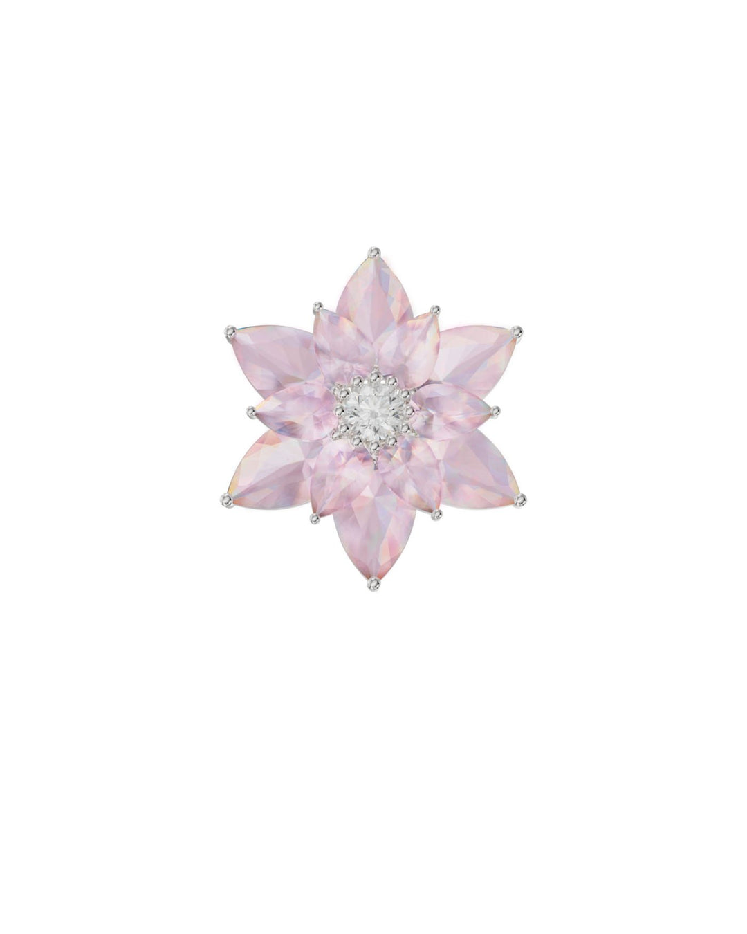 orecchino waterlily argento nel set waterlily