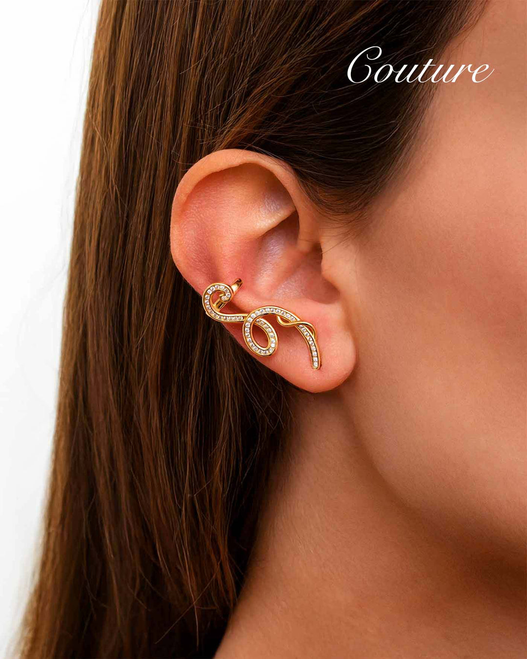 Orecchino con Gancio Cuff oro