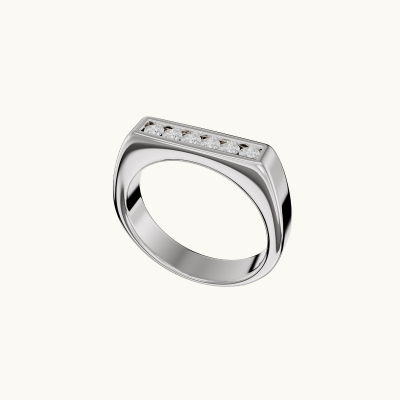 anello barret argento
