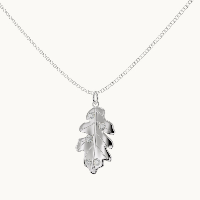collana oak argento