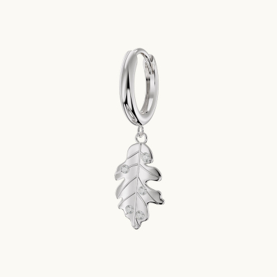 hoop oak argento