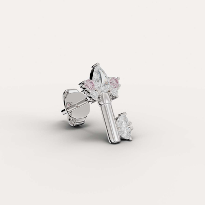 Orecchino key argento