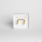 set square placcato oro